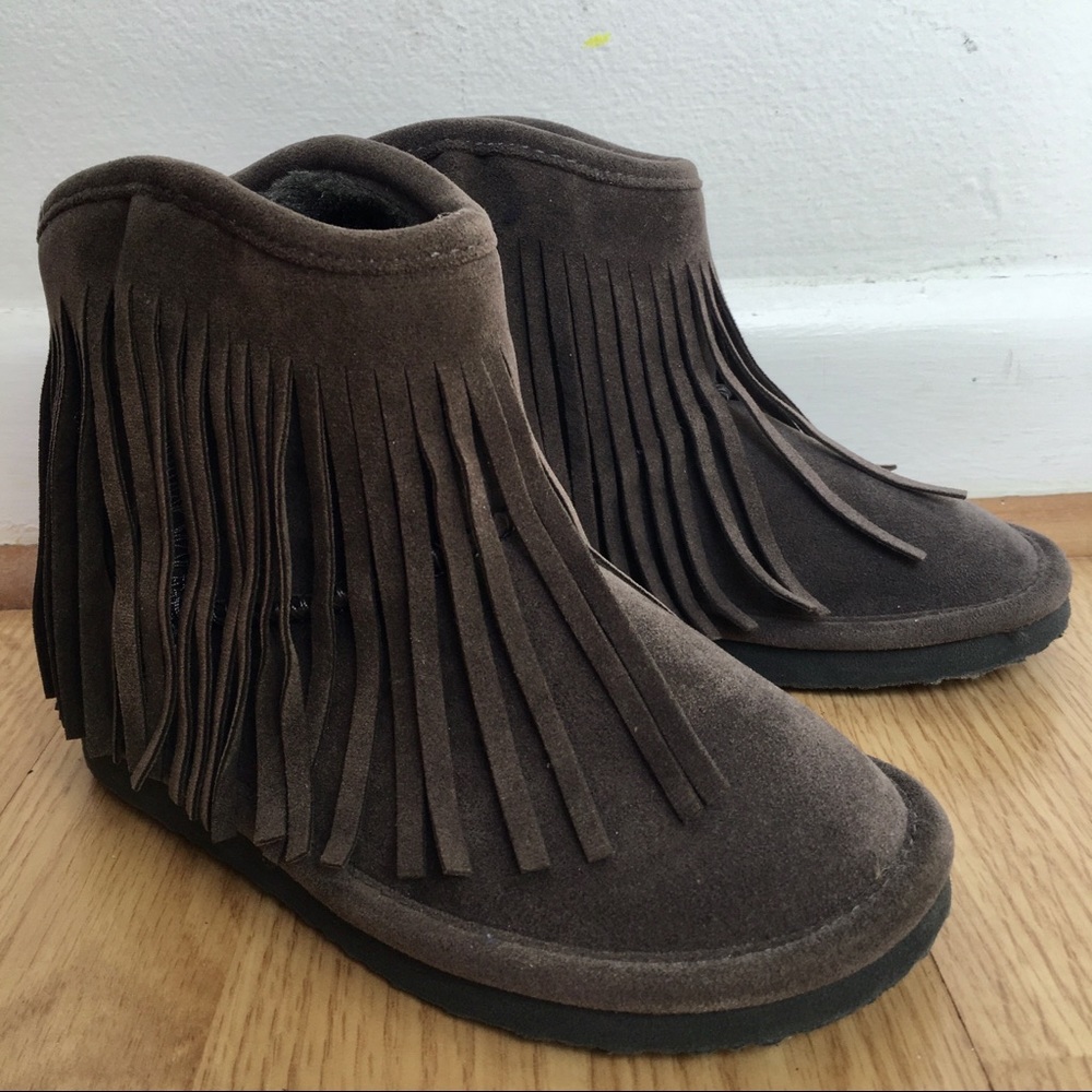 Kali Girls Boots with Fringe S11